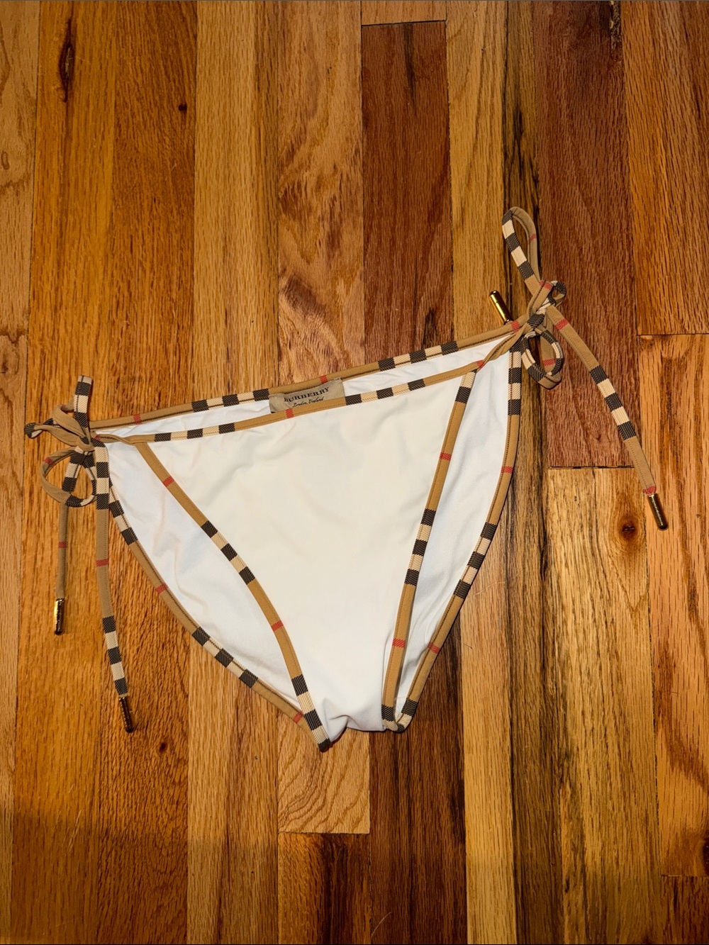Burberry Tie-Side Bikini Bottoms